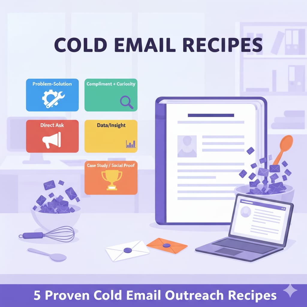 5 Proven Cold Email Outreach Recipes That Actually Get Replies