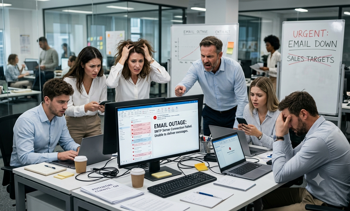 Why Your Cold Emails Bounce at Enterprise Companies (And What to Do About It)